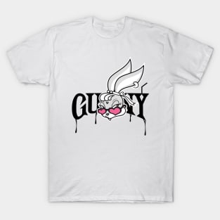 Gunny rabbit girl animal cartoon fun cool beauty pink T-Shirt